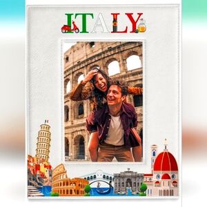 Italy Themed Picture Frame